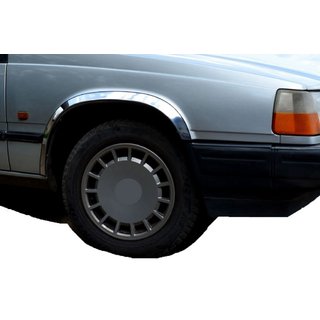 Riteņu arku uzlikas (4 gab., nerūsējošais tērauds) Volvo 940/960 1990–1997 foto 1