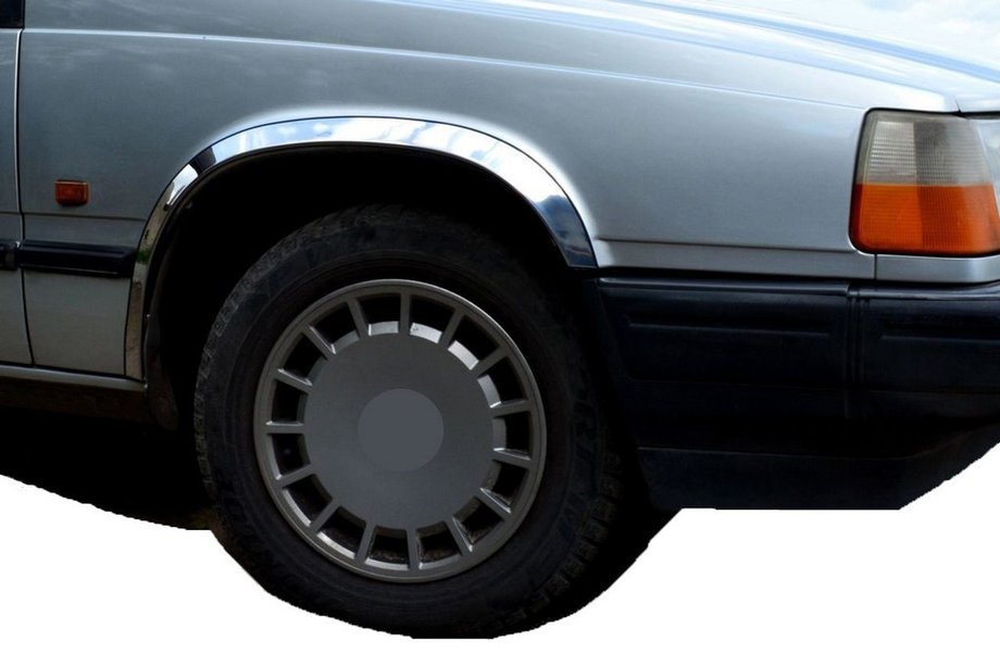 Volvo 940/960 1990–1997 Riteņu arku uzlikas (4 gab., nerūsējošais tērauds) Image