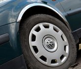 Volkswagen Passat B5 1997–2005 Riteņu arku uzlikas (4 gab., nerūsējošais tērauds) Sedans, 1996-2000 foto 1