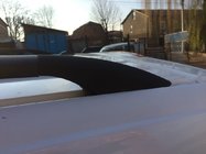 Mercedes Viano 2004–2014 Melni jumta reliņi ELITE (plastmasas kāja) Īsā bāze (Short, Compact) foto 6