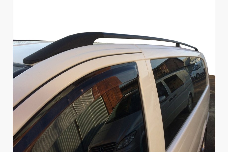 Mercedes Vito W639 2004–2014 Melni jumta reliņi DDU (plastmasas balsti) Image