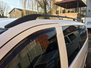 Mercedes Viano 2004–2014 Melni jumta reliņi ELITE (plastmasas kāja) Īsā bāze (Short, Compact) foto 10