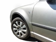 Audi A6 C7 2011–2017 Riteņu arku uzlikas (4 gab., melnas) foto 1