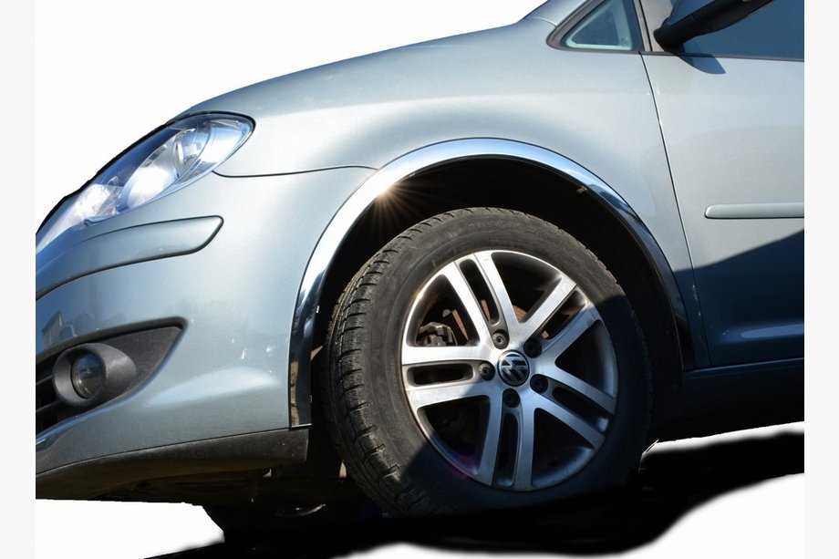 Volkswagen Touran 2003–2010 Riteņu arku uzlikas (4 gab., nerūsējošais tērauds) 2006-2010 Image