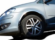 Volkswagen Touran 2003–2010 Riteņu arku uzlikas (4 gab., nerūsējošais tērauds) 2006-2010 foto 1