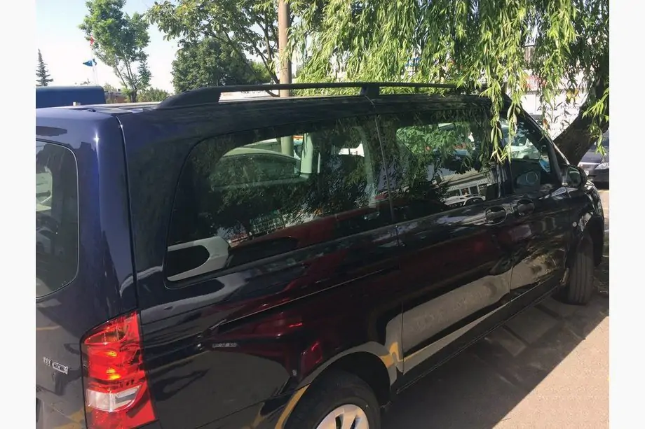 Mercedes Vito/V klase W447 2014– Jumta reliņi Skyport (melni) Image