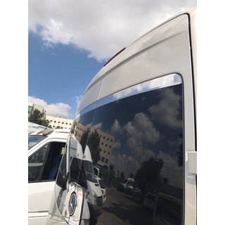 Augšējās logu apmales (nerūsējošais tērauds) Volkswagen Crafter 2006–2016 foto 2