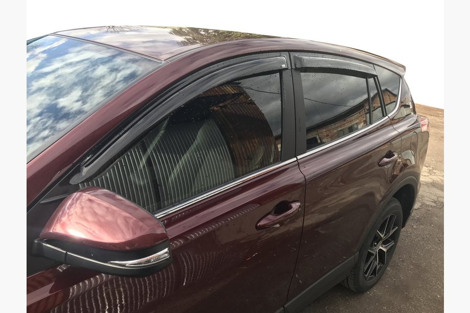 Toyota Rav 4 2013–2018 Logu vēja deflektori (4 gab., EGR) Image