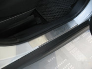 Mitsubishi ASX 2010–2023 Sliekšņu uzlikas Nataniko (4 gab., nerūsējošais tērauds) Standarta - Lohmann līmlente, 0,5 mm foto 1