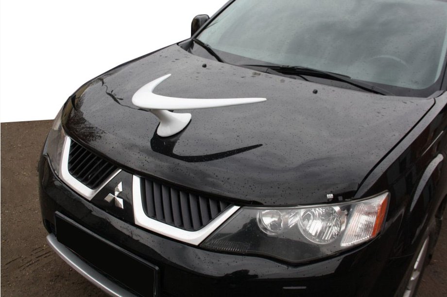 Mitsubishi Outlander 2006–2012 Spoileris "Lastivka" (krāsošanai) Image