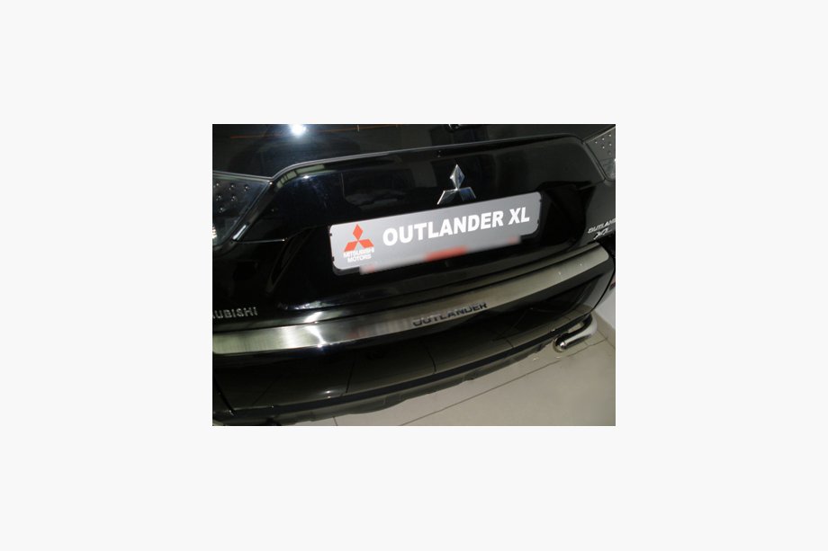 Mitsubishi Outlander 2006–2012 Aizmugurējā bampera uzlika Nataniko (nerūsējošais tērauds) Image