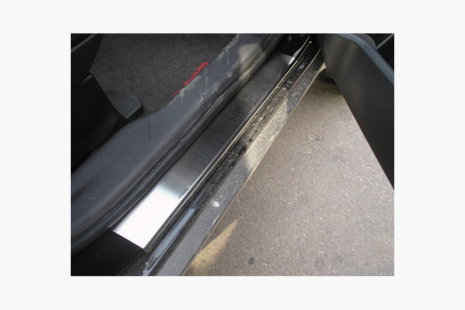 Mitsubishi Outlander 2006–2012 Sliekšņu uzlikas Nataniko (4 gab., nerūsējošais tērauds) Image