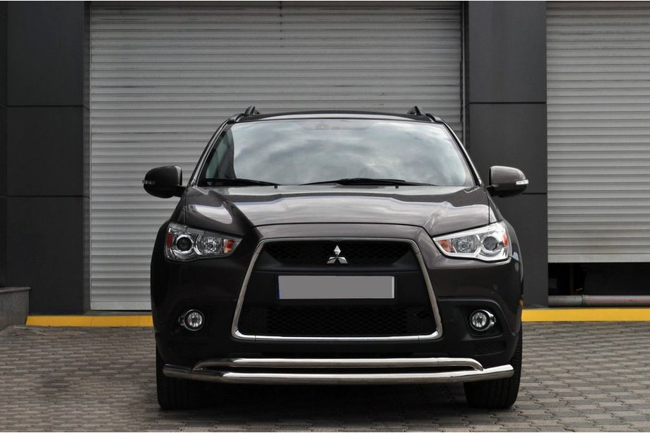 Mitsubishi ASX 2010–2023 Priekšējais aizsargstienis ST017 (nerūsējošais tērauds) Image