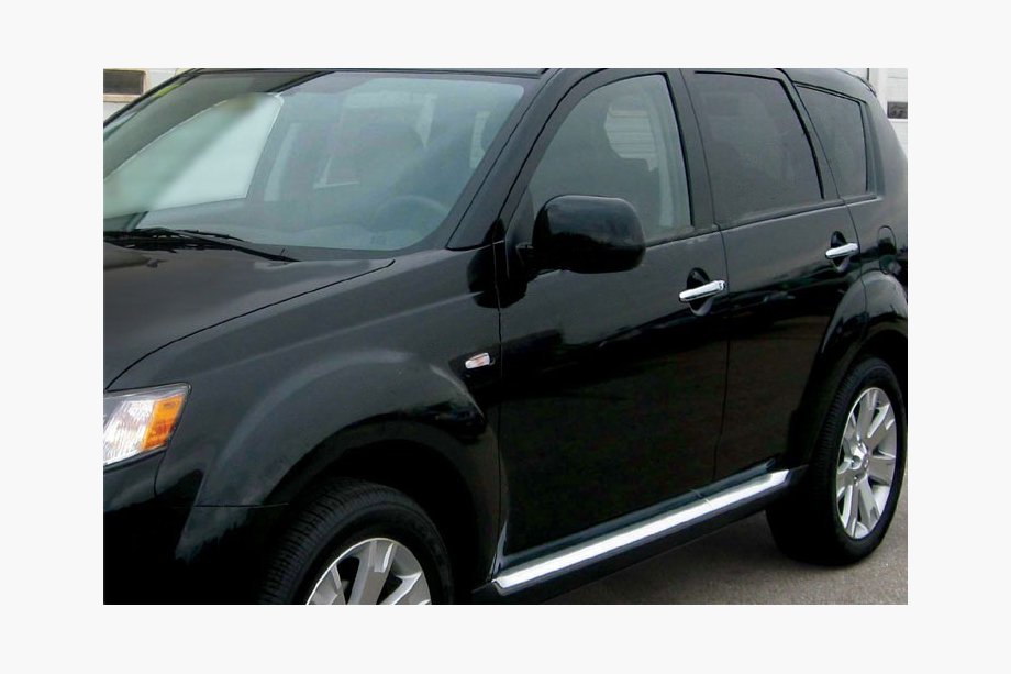 Mitsubishi Outlander 2006–2012 Omsa durvju rokturu uzlikas (4 gab., nerūsējošais tērauds) Image
