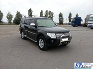 Mitsubishi Pajero Wagon IV 2006–2021 Priekšējais aizsargstienis (kengurins) QT006 (nerūsējošais tērauds) 60 mm foto 3
