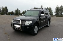 Mitsubishi Pajero Wagon III 1999–2006 Kengurstienis QT011 (nerūsējošais tērauds) foto 2