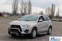 Mitsubishi ASX 2010–2023 Sānu pakāpieni Allmond Grey (2 gab., alumīnija) foto 2