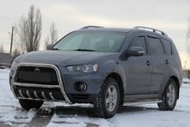 Mitsubishi Outlander 2006–2012 Priekšējais aizsargstienis WT Special (nerūs. tērauds) foto 1