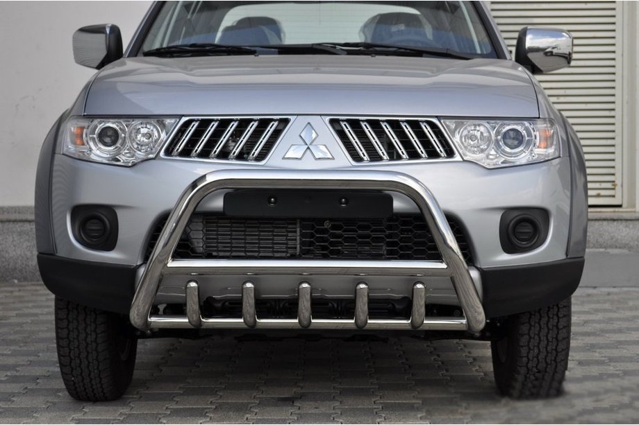 Mitsubishi L200 2006–2015 Bullbar WT003 (nerūsējošais tērauds) Image