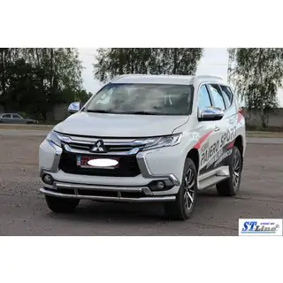 Priekšējais aizsargstienis ST016 (nerūsējošais tērauds) foto 2