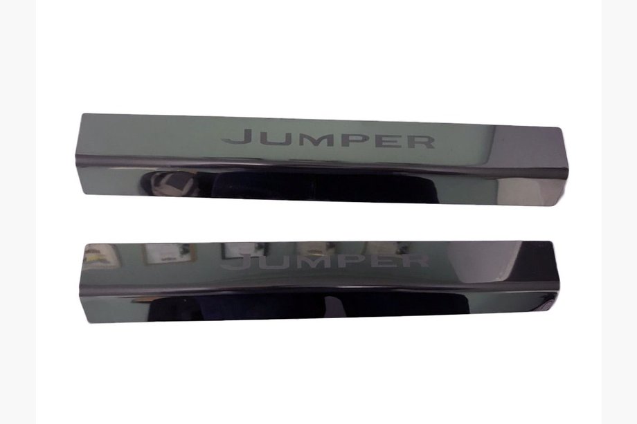 Citroen Jumper 2007–2025 Durvju sliekšņu uzlikas Laser (2 gab., nerūsējošais tērauds) Image