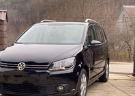Volkswagen Touran 2010–2015 Jumta reliņi Skyport (matēti pelēki) foto 2