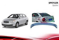 Hyundai Accent 2006–2010 Spoileris Niken (krāsošanai) foto 1
