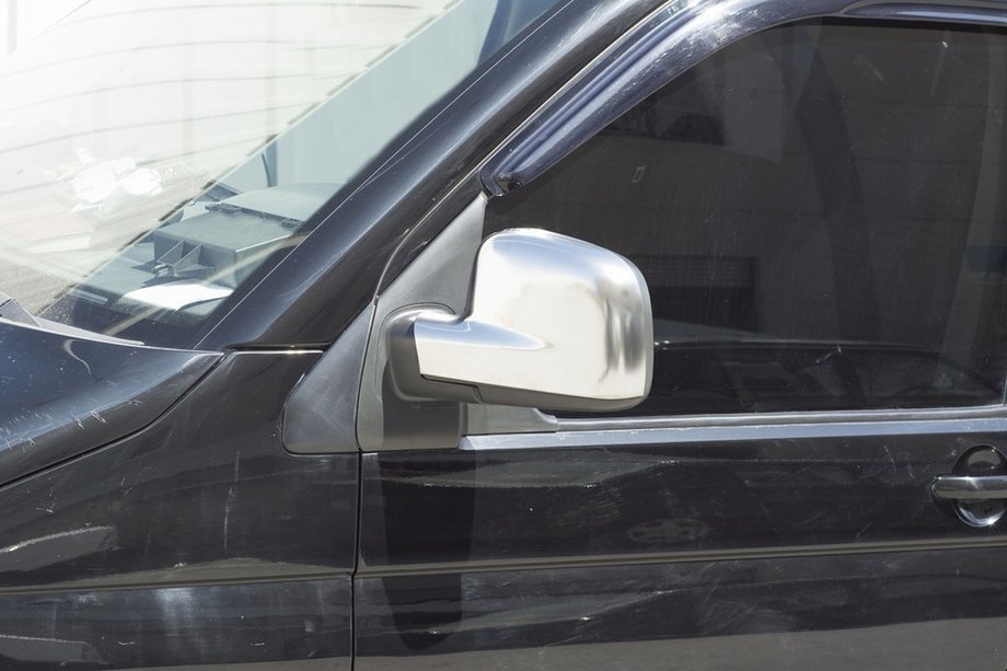 Volkswagen T5 Multivan 2003–2010 Spoguļu uzlikas pelēkas matētas (2 gab.) Image