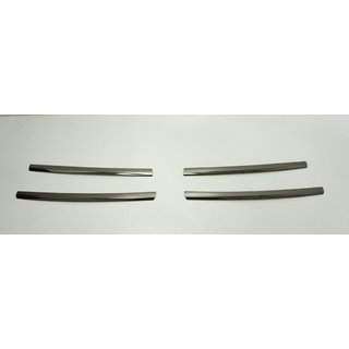 Melnā hroma restes uzlikas 2015-2019 (4 gab., nerūsējošais tērauds) Volkswagen T6 2015–2024 foto 2