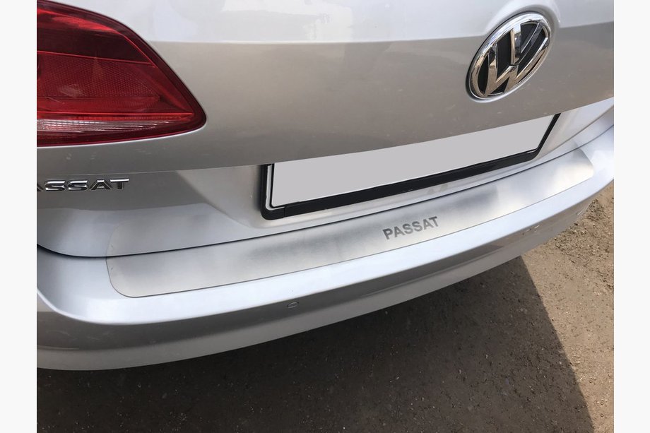 Volkswagen Passat B7 2012–2015 Aizmugurējā bampera uzlika Nataniko (nerūsējošais tērauds) Image