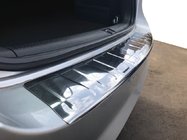 Volkswagen Passat B7 2012–2015 Aizmugurējā bufera aizsarguzlika Carmos (SW, nerūsējošais tērauds) foto 1