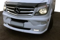 Mercedes Sprinter W906 2006–2018 Priekšējā bufera uzlika ar LED (modelis 2013↗) foto 2