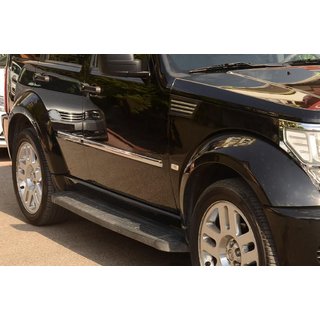 Durvju moldings (nerūsējošais tērauds) Jeep Cherokee/Liberty 2007–2013 foto 2
