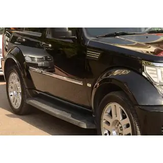 Durvju moldings (nerūsējošais tērauds) Dodge Nitro 2006–2011 foto 1
