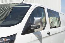 Ford Custom 2013–2022 Spoguļu uzlikas pelēkas matētas (2 gab., plastmasa) foto 3