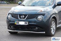 Nissan Juke 2010–2019 Priekšējais aizsargstienis ST008-2 (nerūsējošais tērauds) foto 4