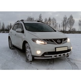 Priekšējais aizsargstienis ST015 (nerūsējošais tērauds) foto 1