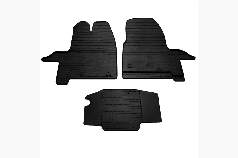 Ford Custom 2013–2022 Gumijas salona paklājiņi (3 gab., Stingray Premium) Image