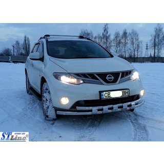 Priekšējais aizsargstienis ST015 (nerūsējošais tērauds) foto 2