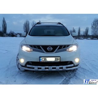 Priekšējais aizsargstienis ST015 (nerūsējošais tērauds) foto 3