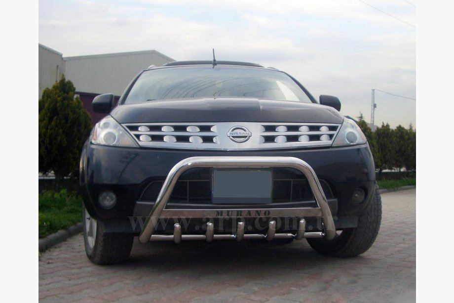 Nissan Murano 2008–2014 Priekšējais aizsargstienis (bull bar) WT004 (nerūsējošais tērauds) Image