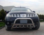 Nissan Murano 2008–2014 Priekšējais aizsargstienis (bull bar) WT004 (nerūsējošais tērauds) foto 1