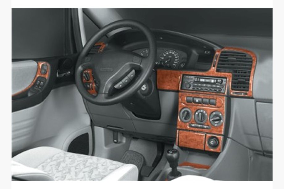 Opel Zafira A 1998–2005 Paneļa uzlikas Alumīnijs Foto 4