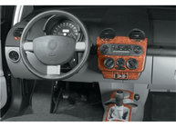 Volkswagen Beetle 1998–2005 Paneļa uzlikas Karbon foto 3