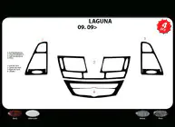 Renault Laguna 2007–2015 Instrumentu paneļa uzlikas (Meric, Turcija) foto 3