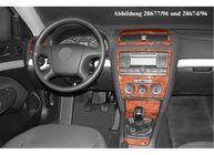 Skoda Octavia II A5 2006–2010 Salona apdares uzlikas Titāns foto 4