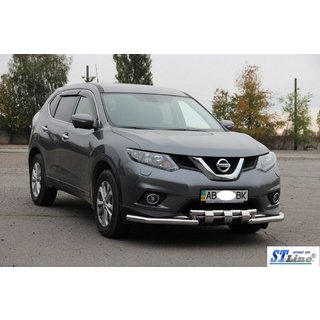 Priekšējais aizsargstienis ST009-15 (nerūsējošais tērauds) foto 3