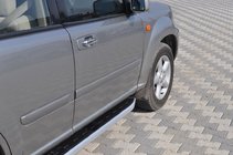 Nissan X-trail T30 2002–2007 Sānu pakāpieni Fullmond (2 gab., alumīnijs) foto 3