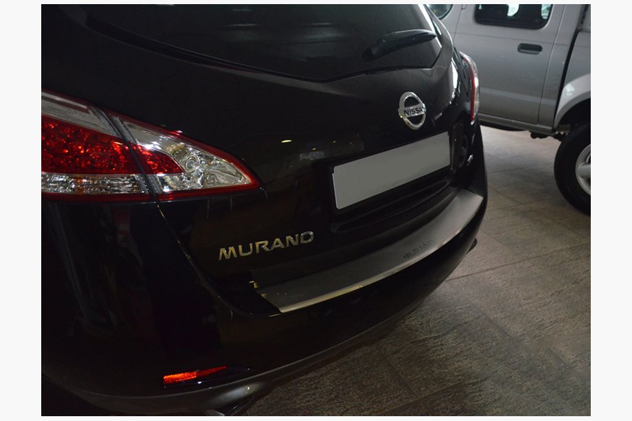 Nissan Murano 2008–2014 Aizmugurējā bampera uzlika ar ieloci Nataniko (nerūsējošais tērauds) Image