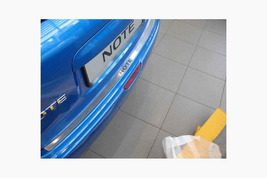 Nissan Note 2004–2012 Aizmugurējā bufera aizsarguzlika Nataniko (2005-2007, nerūsējošais tērauds) Image